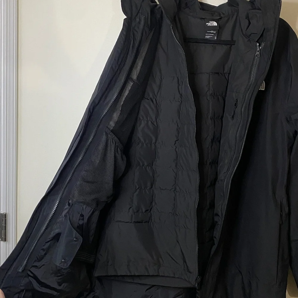 The North Face Men's Thermoball Eco Snow Triclimate Jacket Outdoor Black XL